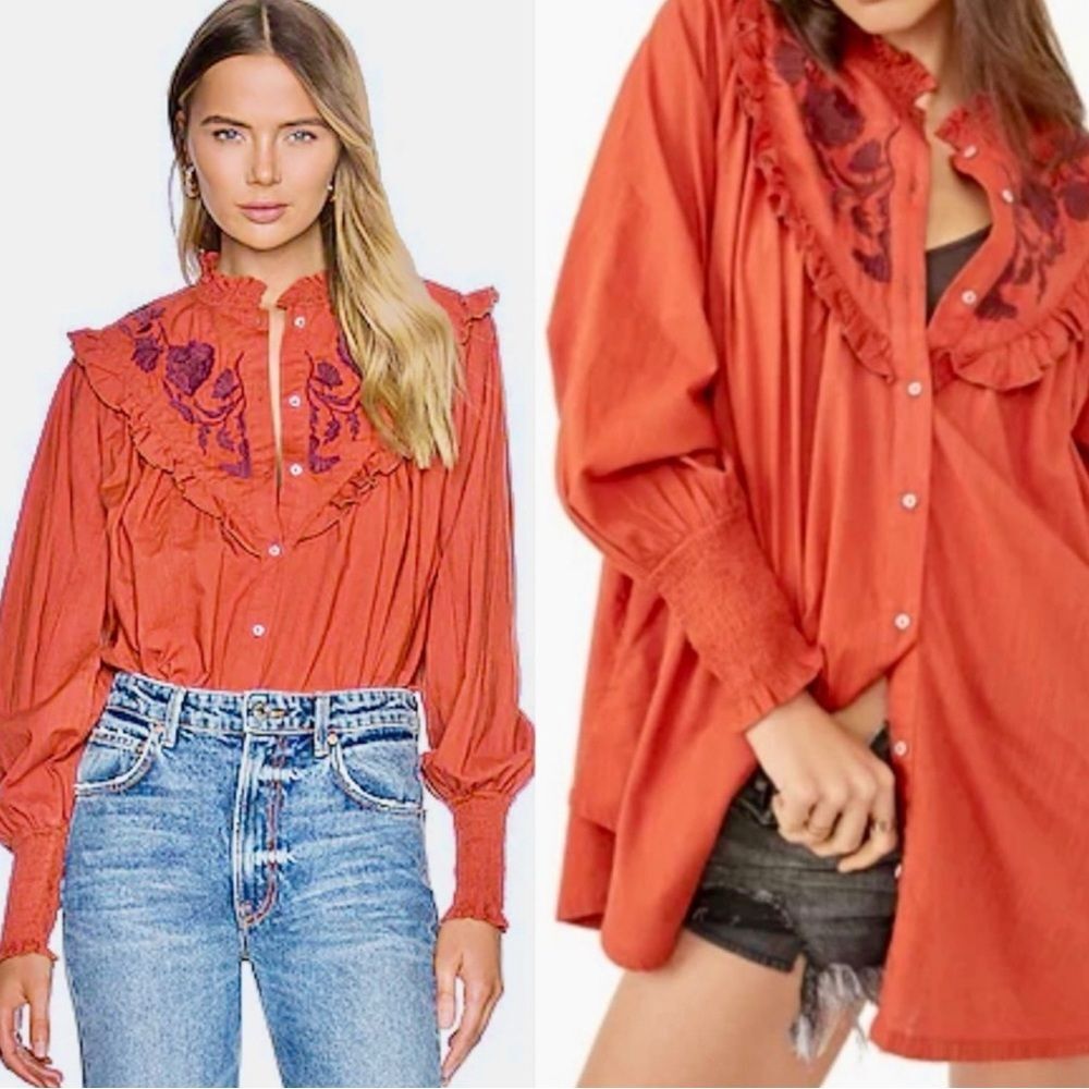 TOP BORDADO FREE PEOPLE ROSE VINES
FREE PEOPLE size s